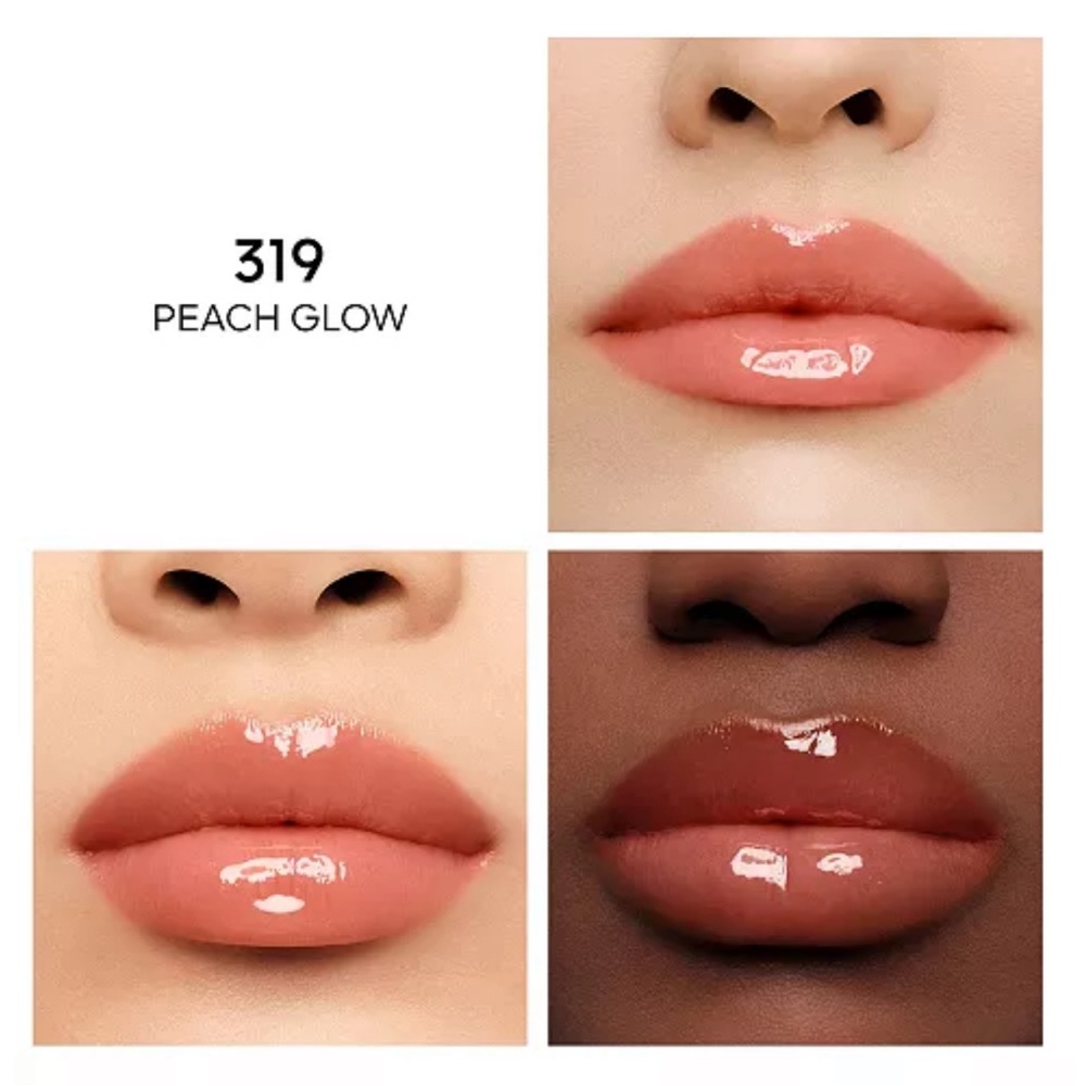 GUERLAIN hydrating Peach Glow gloss w/ honey and royal bee jelly NEW in box